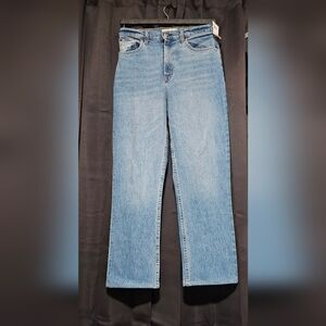 Abercrombie 90s straight ultra high rise sz 6